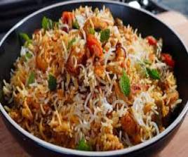 VEGETARIAN MOCK MEAT BIRYANI